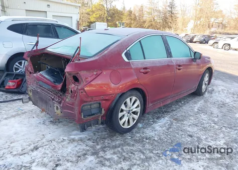 2015 Subaru Legacy 2.5I Premium из США, поврежденный, VIN 4S3BNAC68F3075892